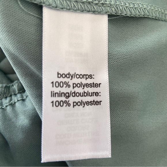 MAURICES SAGE GREEN/RUST/YELLOW POET BLOUSE WITH RUFFLE NECK, BISHOP SLEEVES, XS - Picture 10 of 11